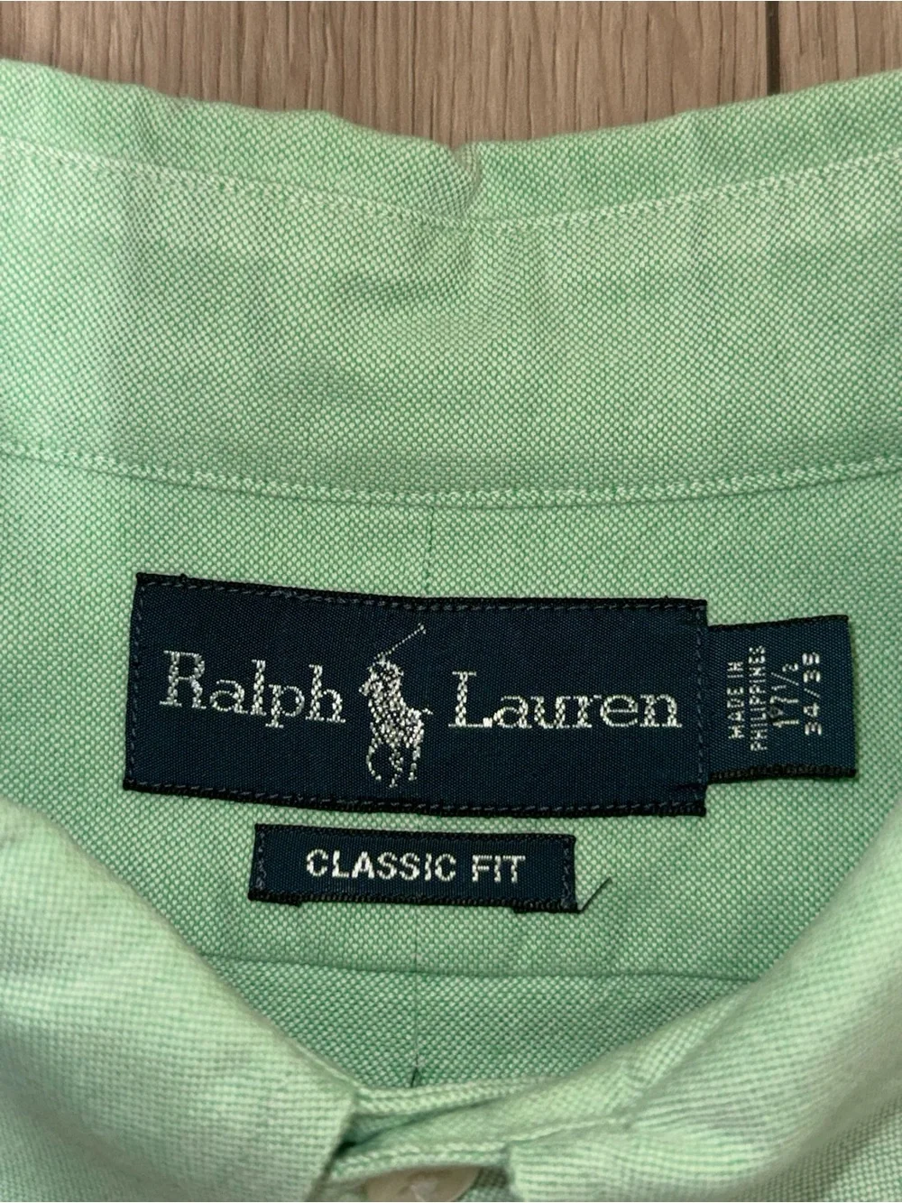Polo by Ralph Lauren Light Mint Green Oxford Button-Down Shirt